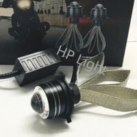 ĐÈN PHA LED BI CẦU MINI 2 MÀU SIÊU SÁNG 36W LẮP Ô TÔ - XE MÁY