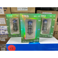 Đèn Pha Led Bi Cầu Mini 2 Màu Vàng Trắng, Trắng-Trắng Chân M5 chính hãng BMA CHẠY ĐIỆN MÁY, ĐIỆN BÌNH