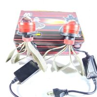 Đèn Pha Led Bi Cầu Mini 2 Mầu Đuôi Công Chuyên Ô Tô Xe Máy RUBY