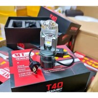 Đèn Pha LED Bi Cầu Mini Chân H4 T40/F40 ( New ) Công Xuất 40w Lắp Chuyên Dụng Ô tô, Xe Máy