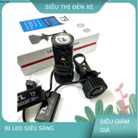 Đèn Pha LED Bi Cầu Mini H4 T9 Công Xuất 35w Lắp Ô tô, Xe Máy Bảo Hành 1 Năm