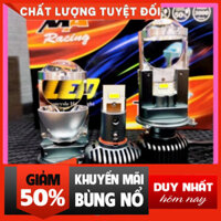 Đèn Pha LED Bi cầu mini T9 MA Racing 60W chân H4 ô tô, xe máy(Giá 1 bóng)Mẫu tiên tiến nhất 2023. Tặng 1 bóng Hậu nháy A