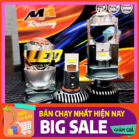 Đèn Pha LED Bi Cầu Mini T9 2024 MA Racing 60W Chân H4 Ô Tô, xe gắn máy Siêu Sáng Bảo Hành 2 năm [Điện Máy Xanh]