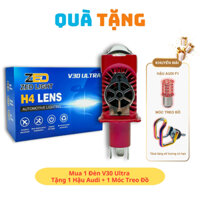 Đèn Pha LED Bi Cầu Mini V30 Ultra ZED LIGHT - 65W Chip OSRAM Pha LASER BH 24 Tháng 12 24V ĐiệnBÌnh Lắp ÔTô Xe Máy