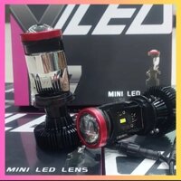 Đèn Pha led bi cầu mini Y7S 3 màu 55W, thayđổi màu qua từng lần bật tắt( sáng trắng, vàng
nắng, vàng) Phụ Tùng