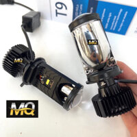 Đèn Pha Led Bi Cầu T9 H4 45W Cho xe con xe gắn máy ( Dùng Điện Ắc Quy ) Cắt Sáng chống lóa M01B [Metro] (BÁN CHẠY NHẤT H