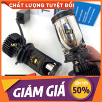 Đèn Pha Led Bi Cầu T9 H4 60W 2024 Cho xe con xe gắn máy ( Dùng Điện Ắc Quy ) Cắt Sáng chống lóa M01B [MeTro]