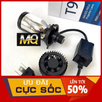Đèn Pha Led Bi Cầu T9 H4 Cho xe con xe gắn máy ( Dùng Điện Ắc Quy ) Cắt Sáng chống lóa M01B