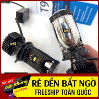 Đèn Pha Led Bi Cầu T9 H4 Cho xe ô tô xe gắn máy ( Dùng Điện Ắc Quy ) Cắt Sáng chống nắng Siêu Bền bh 2 năm [Metro] [Uy T