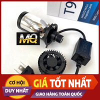 Đèn Pha Led Bi Cầu T9 H4 Cho xe con xe gắn máy ( Dùng Điện Ắc Quy ) Cắt Sáng chống lóa M01B