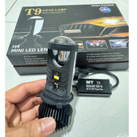 Đèn Pha Led Bi Cầu T9 mẫu mới 2024 siêu sáng có ốc cân chỉnh pha