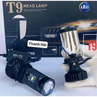 Đèn Pha Led Bi Cầu T9 Pro 45W H4 Bản 2024 Cho Ô Tô Xe Máy ( Dùng Điện Ắc Quy giá 1 đèn )