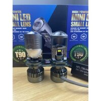 Đèn Pha Led Bi Cầu T90 Pro New 2024 H4 90w TOP 1 trong dòng Bi LED mini