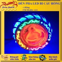 Đèn pha led bi cầu viền Rồng -Mẫu D5