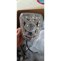 Đèn pha led bi cầu xe cap A pega HKbike . Đèn bi cầu siêu sáng mẫu mới nhất hàng đẹp chất lượng