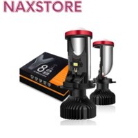 Đèn pha LED bi cầu Y7D Y8D cao cấp siêu sáng chân đèn H4 lắp cho ô tô và xe máy - Giá 1 chiếc