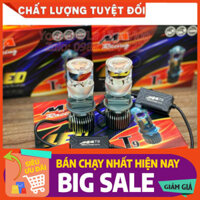 Đèn Pha Led Bi Mini T9 H4 [2024] xịn MAracing_Sáng Nhất phương thức Bi Cầu Mini_Bảo Hành hai năm [MeTro]