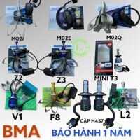 Đèn Pha Led BMA-DPL,đèn led bi cầu h4,đèn led cos vàng pha trắng bảo hành 1 năm thanh khang.