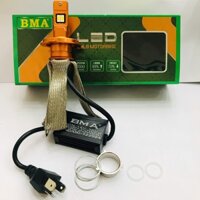 Đèn pha LED BMA F22 TRẮNG ( CHÚ Ý: GIÁ 1 BÓNG ) có chân chuyển đa năng ( H4, T19) sáng gom