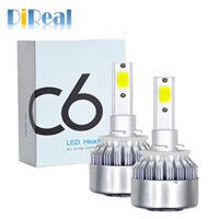 Đèn Pha Led C6 H1 H3 H4 H7 H11 9005 9006 3000K 4300K 6500K 8000K 25000K 72W 12V Chuyên Dụng Cho Xe Hơi