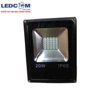 Đèn pha led chip SMD 20w 0.5 ánh sáng vàng