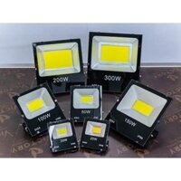 Đèn pha led cob 20w 30w 50w 100w 150w 200w,đèn siêu sáng ngoài trời chống nước