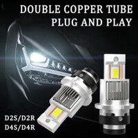 Đèn pha LED D2S D4S HID D1S D2R D3S D4R Bóng đèn Xenon LED Retrofit Kit Đèn ô tô Đèn tự động CANbus