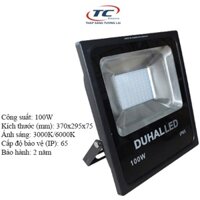 Đèn pha led Duhal công suất cao chống nước IP65 100W Duhal (KDJD1001)