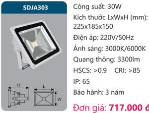 Đèn pha led Duhal SDJA303