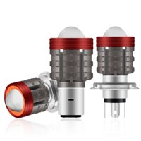 Đèn Pha LED H4 BA20D 12V Siêu Sáng Chất Lượng Cao Cho Xe Mô Tô