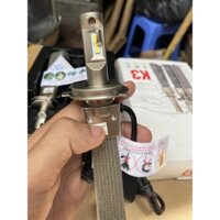 Đèn Pha led K3 chân H4 bảo hành 1 năm lắp cho xe máy và ô tô sáng siêu mạnh