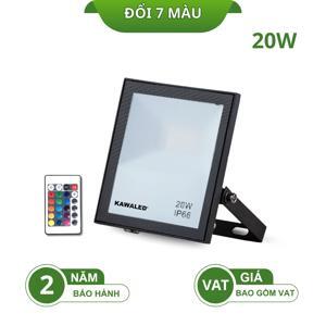 Đèn pha LED Kawaled FL20W-RGB2