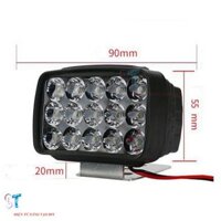 Đèn Pha Led L6 30W 15 Led Lắp Cho Xe Máy, Xe Đạp Điện