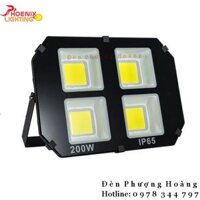 Đèn Pha LED Mắt Vuông 200W – Đèn Phượng Hoàng