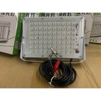 Đèn pha led mini kẹp bình ắc quy DC12-85V, siêu sáng 50w/100w/200w dùng cho xe hàng rong, đi biển...