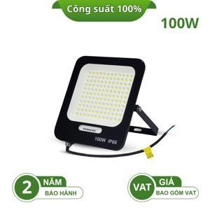 Đèn pha led mỏng đúc nguyên khối FL100W-T/V