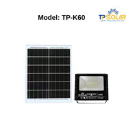 Đèn Pha Led Năng Lượng Mặt Trời TP Solar, 1 chóa Công suất 60W
