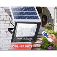 Đèn Pha Led Năng Lượng Mặt Trời 200w,300W, 100w. Ip67. Sáng Liên Tục 12h. Có Nút Báo Sạc Pin