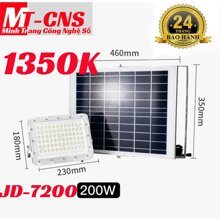 Đèn pha năng lượng mặt trời JinDian JD-7200