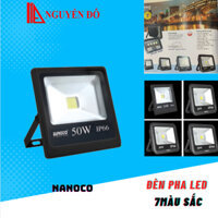 Đèn pha LED ngoài trời đổi màu 7màu sắc 10w/20W30W/50W-IP66 sử dụng công nghệ LED tiên tiến TỔNG KHO ĐIỆN NGUYỄN ĐÔ