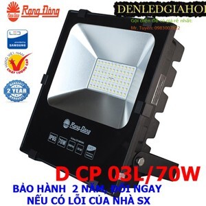 Đèn pha LED Rạng Đông D CP03L - 70W
