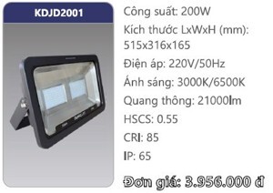 Đèn pha led SDJD200 Duhal