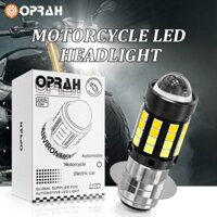 Đèn pha LED siêu sáng T19 P15D Đèn pha xe máy Chùm thấp Đèn pha xe máy Đèn chiếu xe máy Đèn sương mù hai màu 8000LM