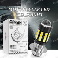 Đèn pha LED siêu sáng T19 P15D Đèn pha xe máy Chùm thấp Đèn pha xe máy Đèn chiếu xe máy Đèn sương mù hai màu 8000LM