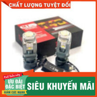 Đèn Pha Led T40 Bi Cầu 75w Chân Đèn H4 Lắp xe máy - xe ô tô Bảo hành 2 năm [Metro] [Uy Tín]