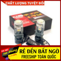 Đèn Pha Led T40 Bi Cầu 75w Chân Đèn H4 Lắp xe máy - xe ô tô Bảo hành 2 năm [Metro] [Uy Tín]