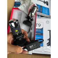 Đèn Pha Led T9 2023 2024 Siêu Sáng Bi Cầu Chân H4 Gắn Xe Máy ( Bảo Hành 2 Năm )