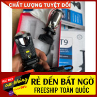 Đèn Pha Led T9 2023 2024 Siêu Sáng Bi Cầu Chân H4 Gắn xe gắn máy Siêu sáng Bảo hành 2 Năm