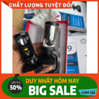 Đèn Pha Led T9 2023 2024 Siêu Sáng Bi Cầu Chân H4 Gắn xe máy Siêu sáng bh 2 năm [Điện Máy Xanh]