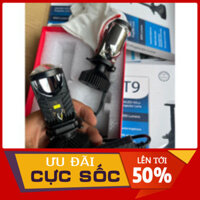 Đèn Pha Led T9 2024 Siêu Sáng Bi Cầu Chân H4 Gắn mô tô Siêu sáng bh 2 Năm